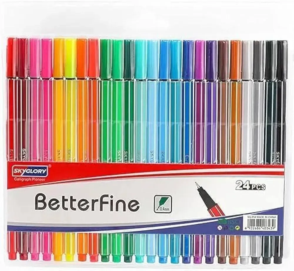 أقلام Better fine 24 قلم