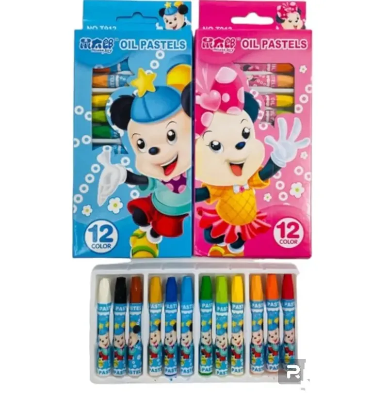 Oil pastel colors 12